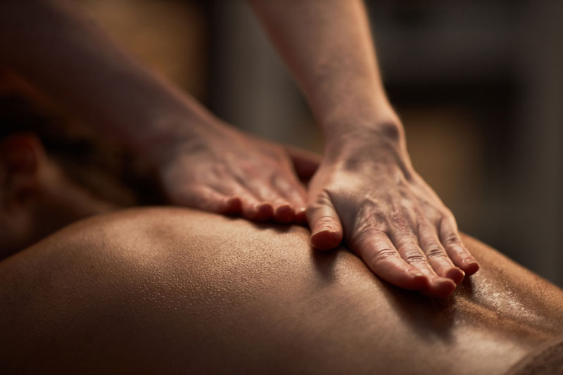 remedial massage to relieve muscular tension